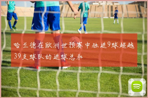 哈兰德在欧洲世预赛中独进9球超越39支球队的进球总和